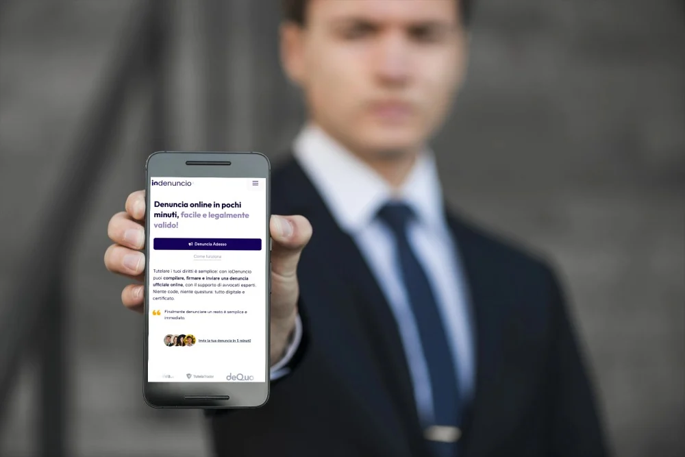 denuncia con il tuo smartphone